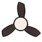 Westinghouse Wengue 30" 3-Blade Espresso Indoor Ceiling Fan w/LED Light Fixture 7233000 - alternate 2
